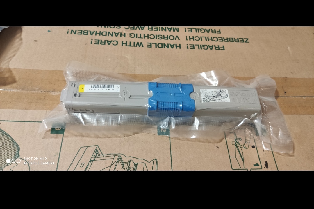 Тонер картридж Oki 46508733 до c332dn mc363dn Yellow 3k NON OEM