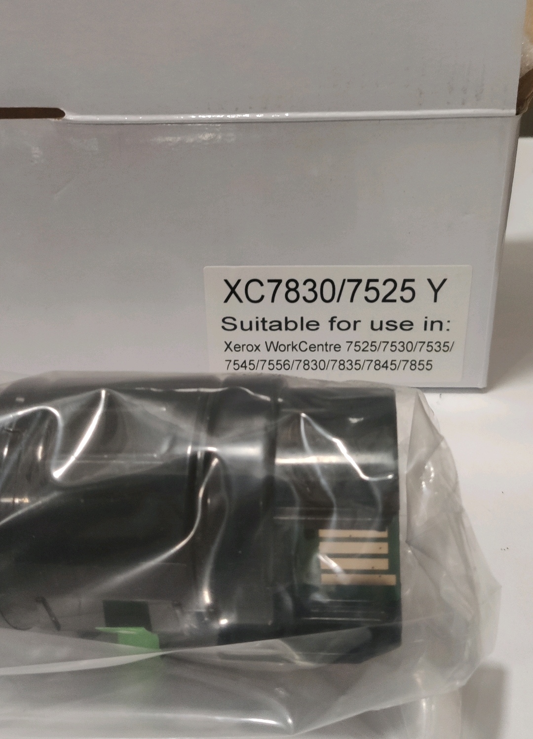 Тонер Xerox wc 7525 006R01518 Yellow non oem - Зображення 3