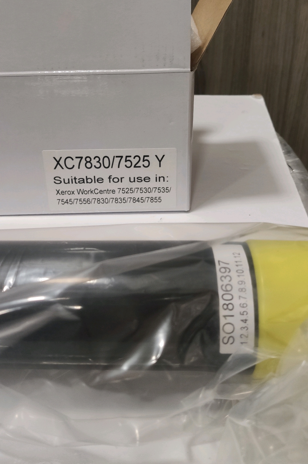 Комплект тонерів Xerox wc 7525 006R015xx CMYK non oem - Зображення 3