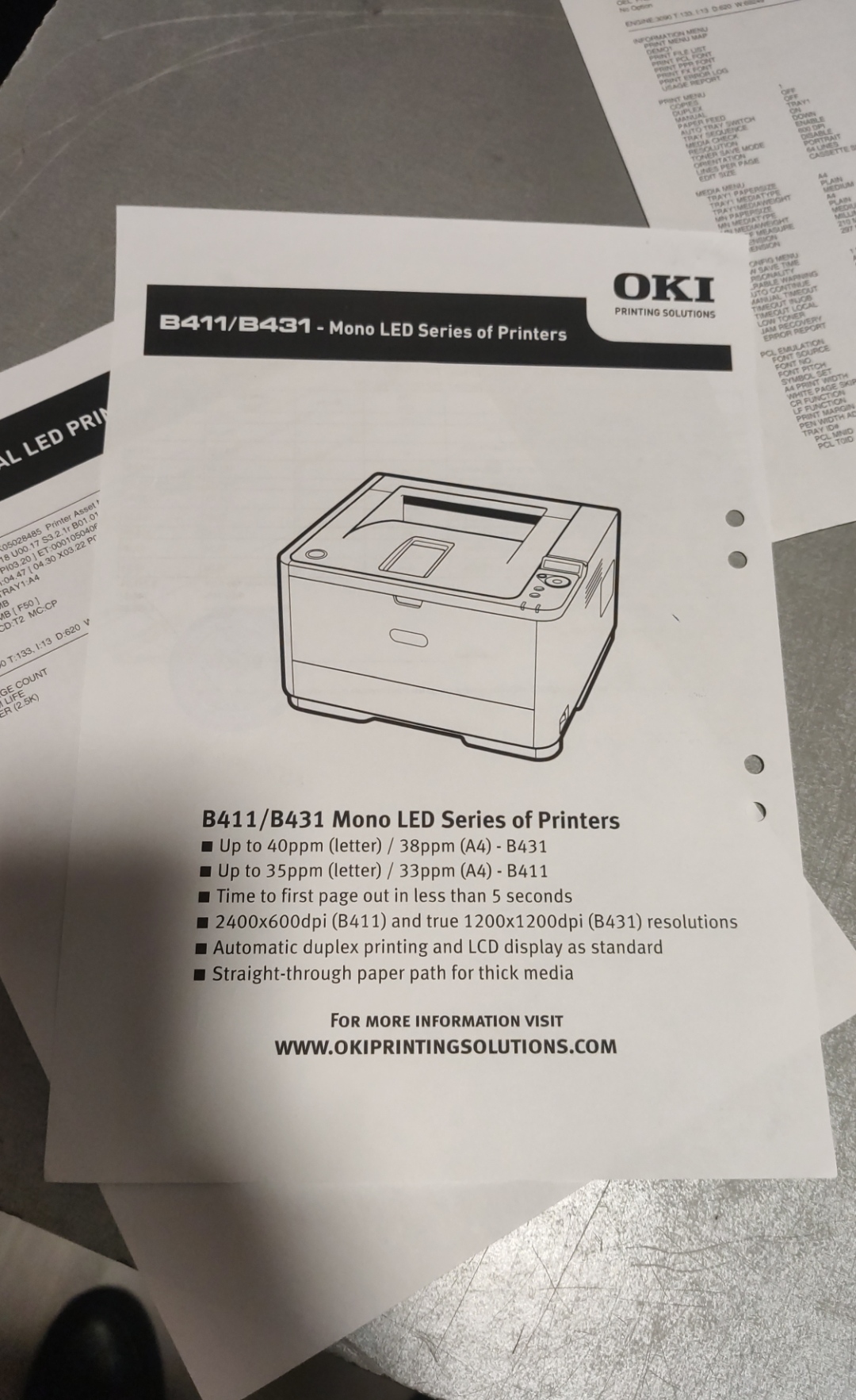 Тонер Oki b412/ mb472 mono universal 1kg