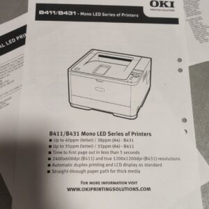 Тонер Oki b412/ mb472 mono universal 1kg