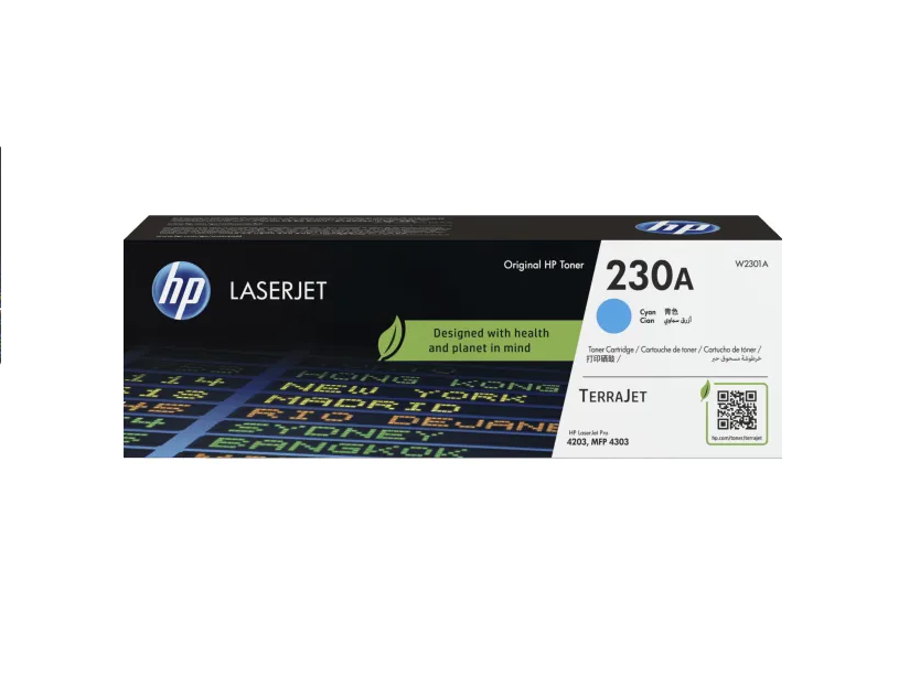 Картридж HP 230a cyan original w2301a