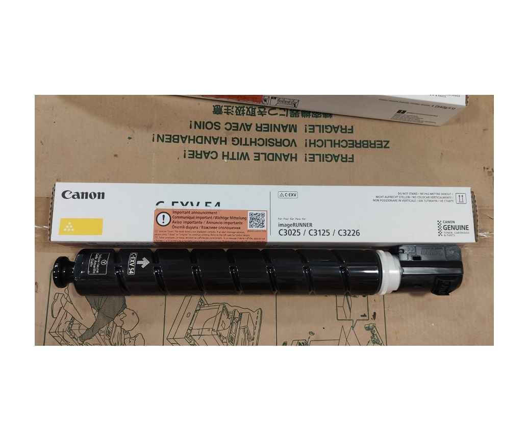 Заправка Canon C-EXV54 c3025/ c3125/ c3226 yellow