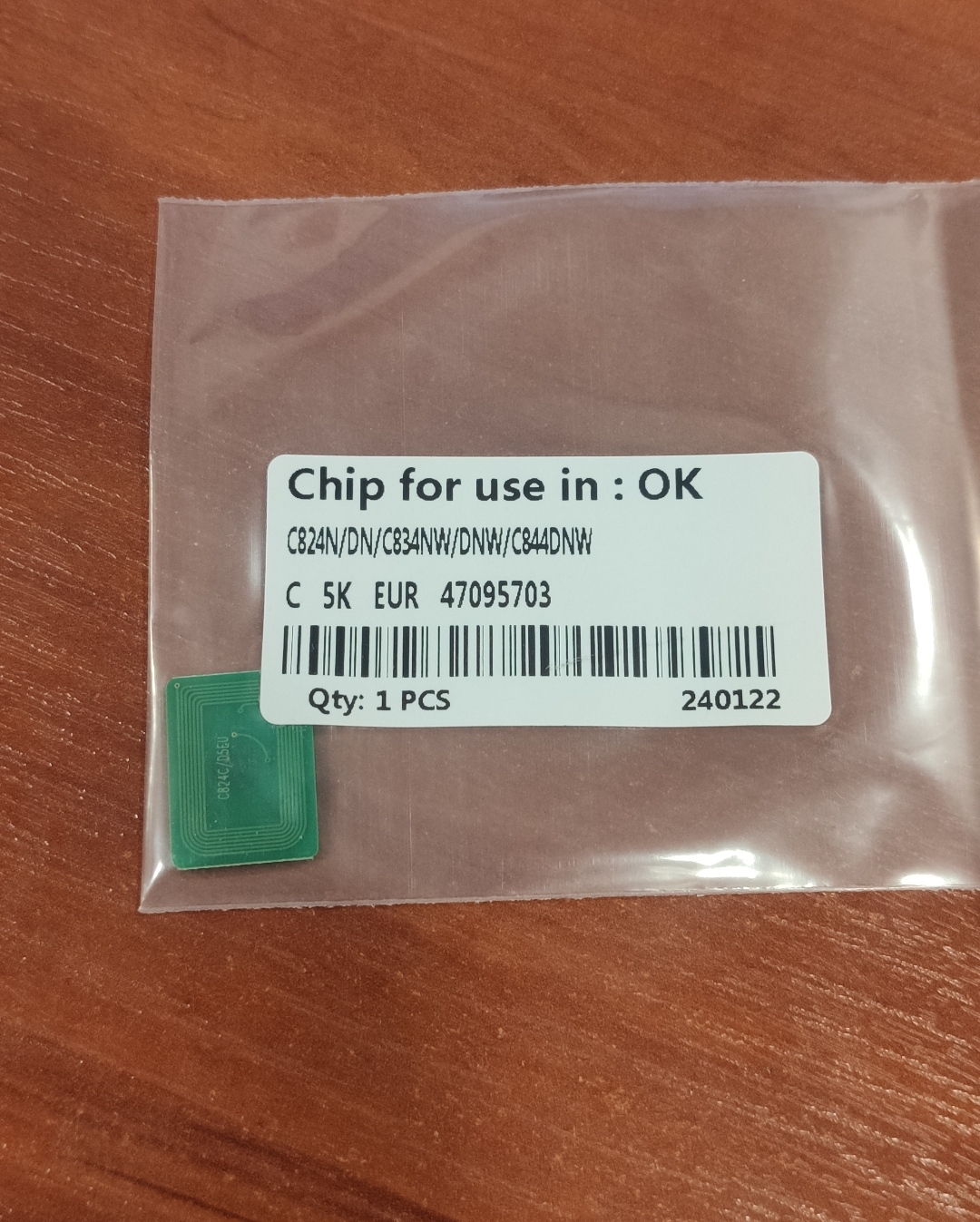 Чіп Oki c824 c834 c844 47095707 cyan