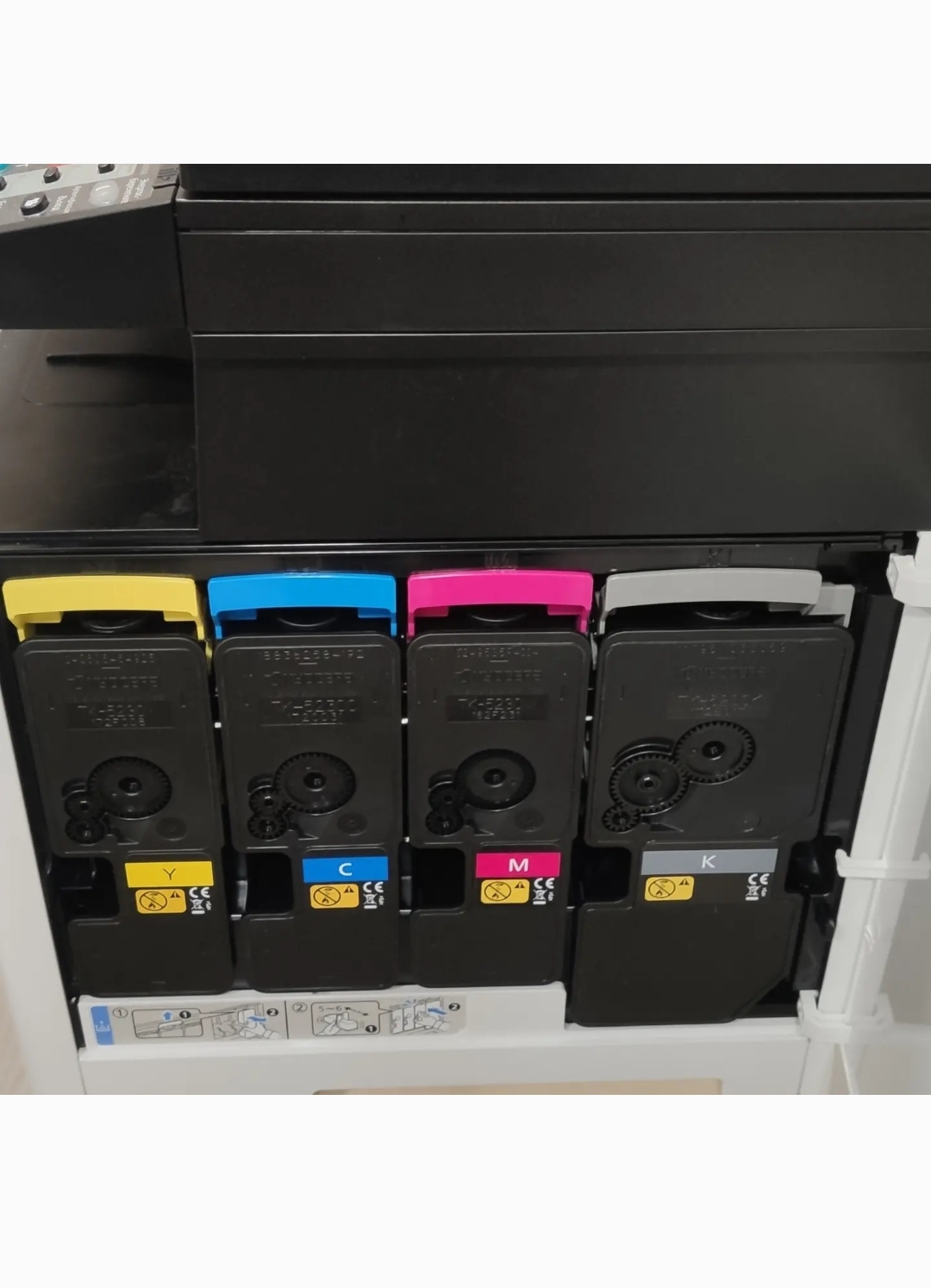 Заправка Kyocera TK-5490 CMYK ma2101cfx / pa2101cwfx
