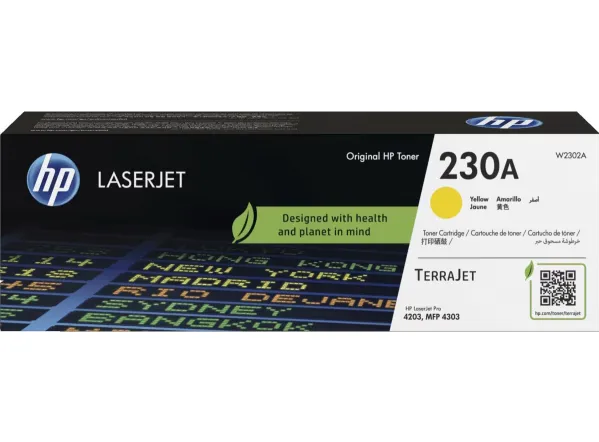 Картридж HP 230a yellow original w2302a - Зображення 2