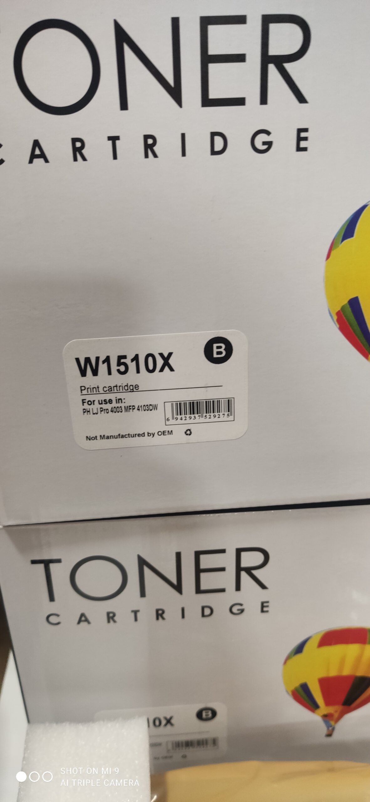 Картридж HP 151X Black (w1510x) HP LaserJet Pro 4003, mfp 4103 + chip non oem - Зображення 3