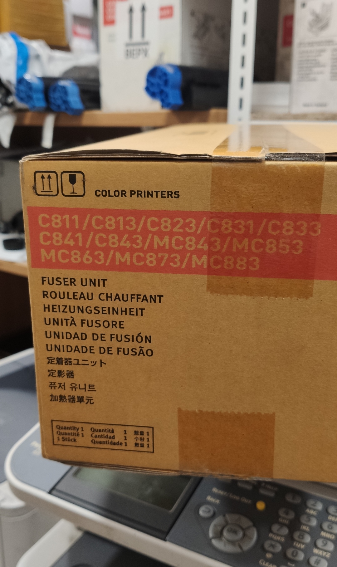 Oki fuser unit 44848805 c823 c831 mc853