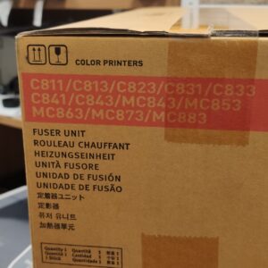 Oki fuser unit 44848805 c823 c831 mc853