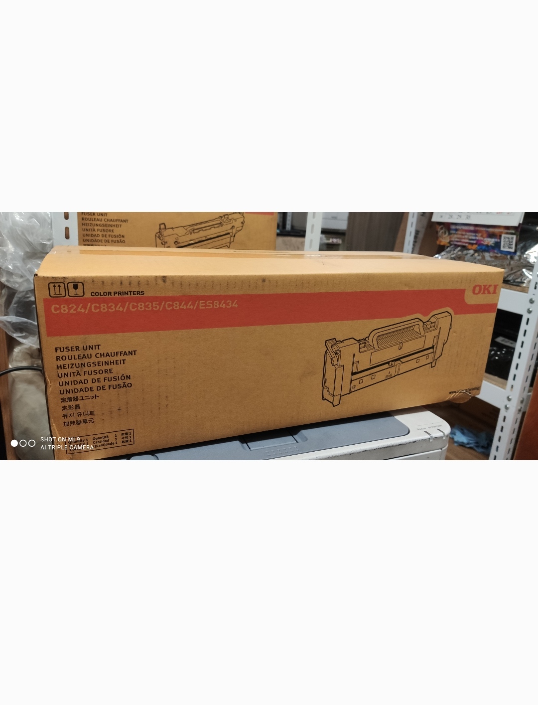 Oki fuser unit 47219604 c824 c834 c844 es8434