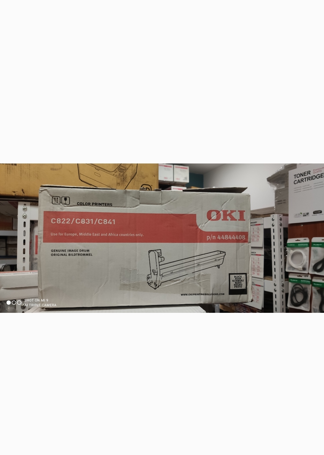 Drum unit Oki c822/ c831/ c841 44844408 black