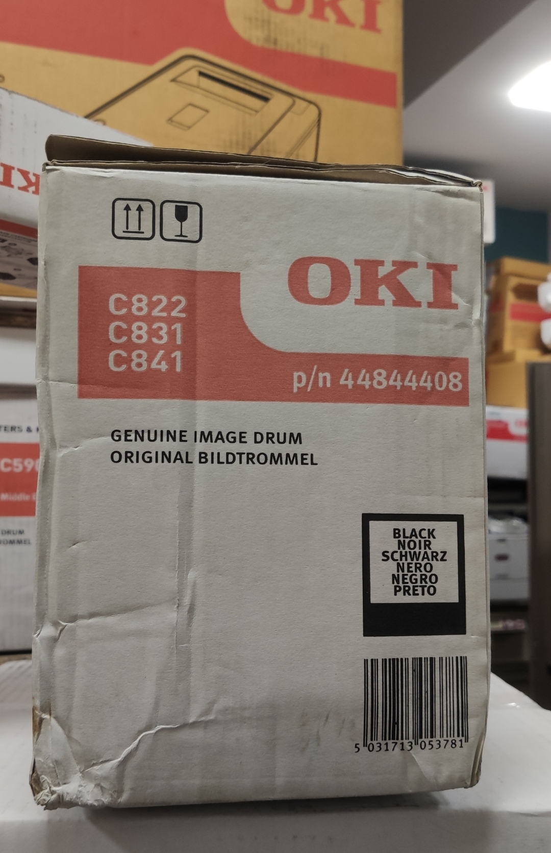 Drum unit Oki c822/ c831/ c841 44844408 black - Зображення 2